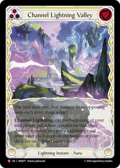 ROS Channel Lightning Valley Rainbow Foil