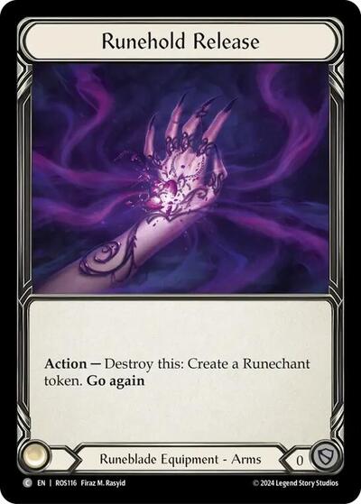 ROS Runehold Release Cold Foil