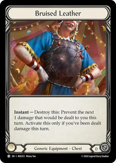 ROS Bruised Leather Cold Foil