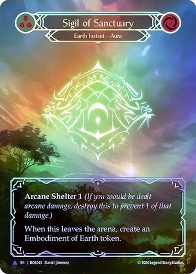 ROS Sigil of Sanctuary (Marvel) Cold Foil