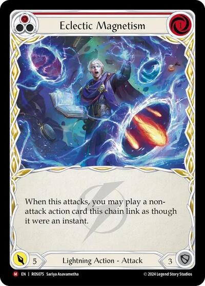 ROS Eclectic Magnetism Rainbow Foil