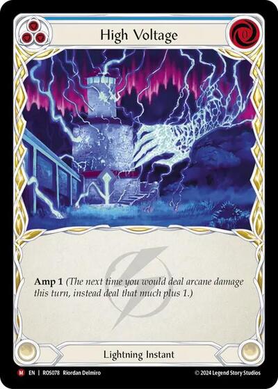 ROS High Voltage Rainbow Foil