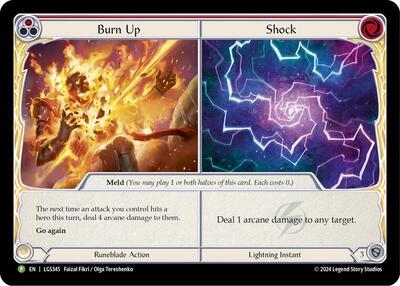 LGS Burn Up // Shock - LGS345 Cold Foil