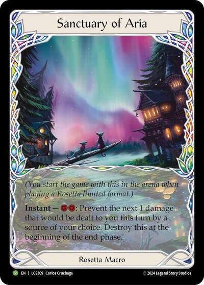 LGS Sanctuary of Aria (Extended Art) - LGS309 Cold Foil