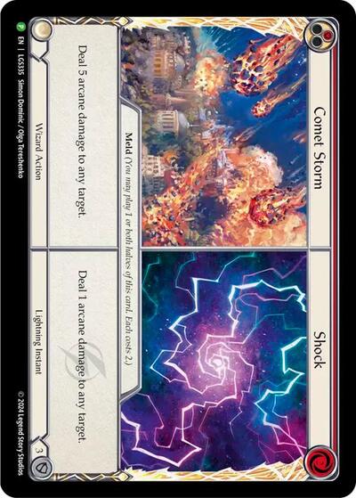 LGS Comet Storm // Shock Cold Foil