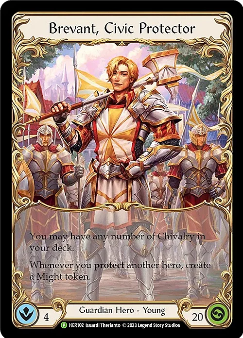 HER Brevant Civic Protector - HER102 Cold Foil