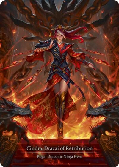 HNT Cindra Dracai of Retribution (Marvel) Cold Foil