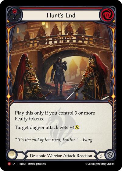 HNT Hunt's End Rainbow Foil