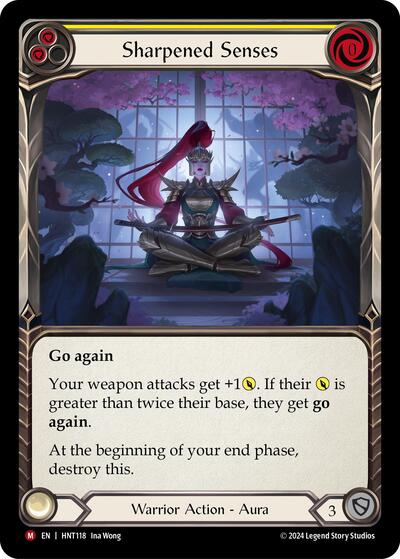 HNT Sharpened Senses Rainbow Foil