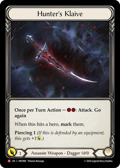 HNT Hunter's Klaive Cold Foil