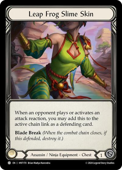 HNT Leap Frog Slime Skin Cold Foil