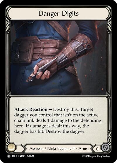 HNT Danger Digits Cold Foil