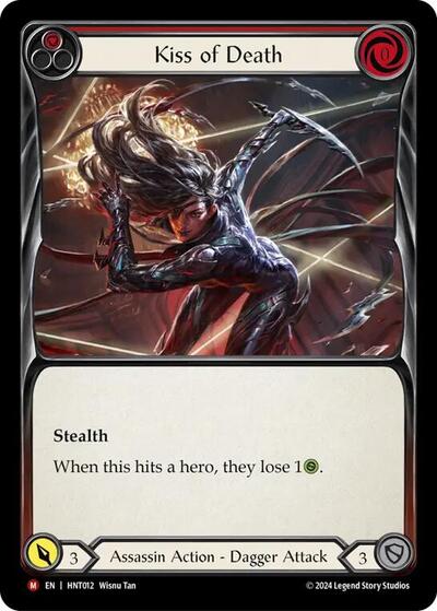 HNT Kiss of Death Rainbow Foil