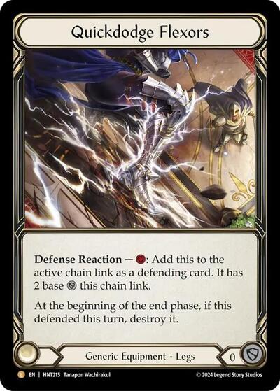 HNT Quickdodge Flexors Rainbow Foil