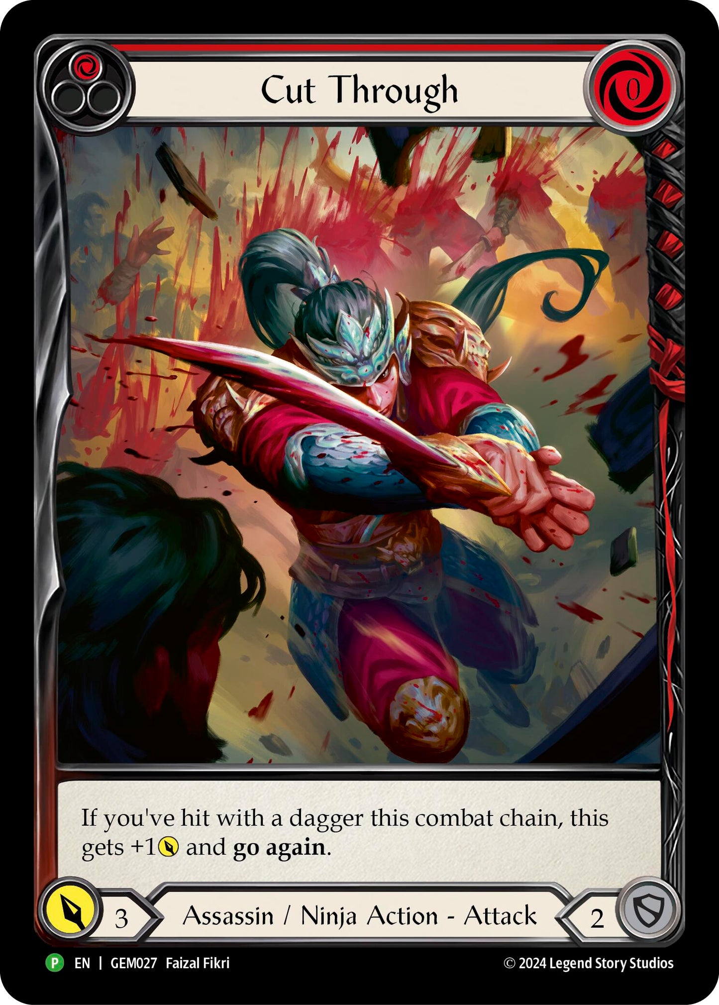 Cut Through (Red)