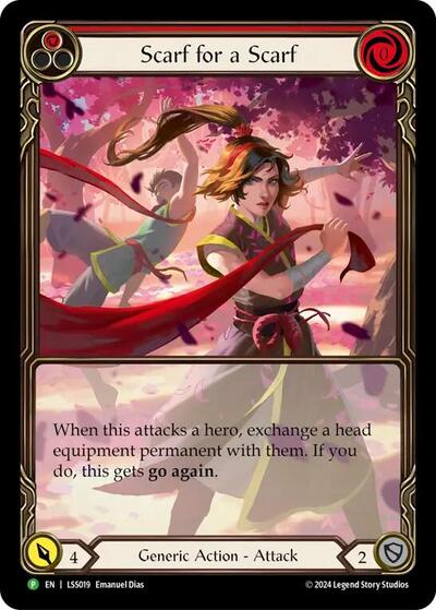 LSS Scarf for a Scarf - LSS019 Rainbow Foil