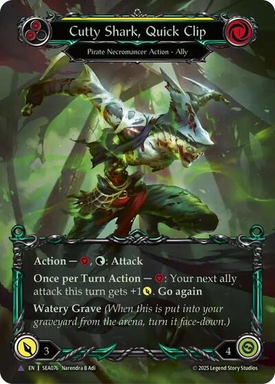 SEA Cutty Shark Quick Clip (Marvel) Cold Foil