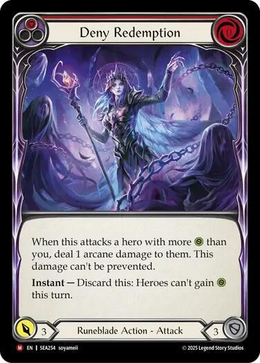 SEA Deny Redemption Rainbow Foil