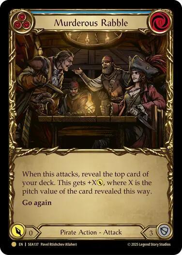 SEA Murderous Rabble (Treasure) Cold Foil