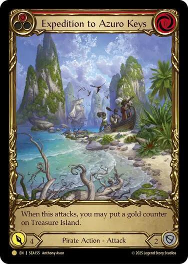 SEA Expedition to Azuro Keys (Treasure) Cold Foil