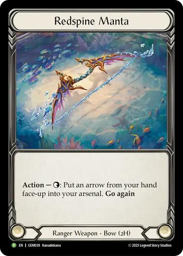 Redspine Manta