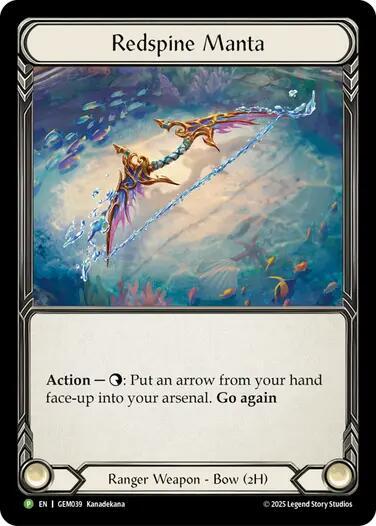 GEM Redspine Manta Cold Foil