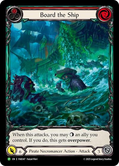 FAB Board the Ship - FAB347 Rainbow Foil