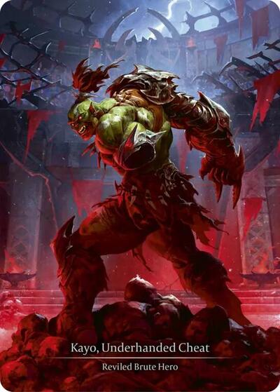 SUP Kayo Underhanded Cheat (Marvel) Cold Foil