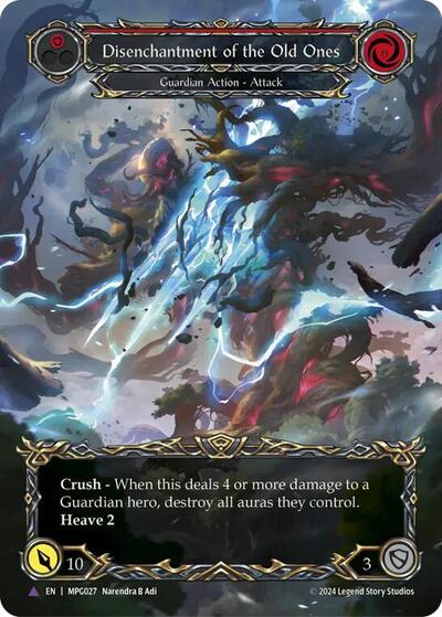 MPG Disenchantment of the Old Ones (Marvel) Cold Foil