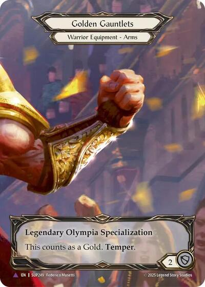 SUP Golden Gauntlets (Marvel) Cold Foil