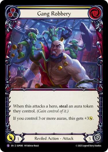 SUP Gang Robbery Rainbow Foil