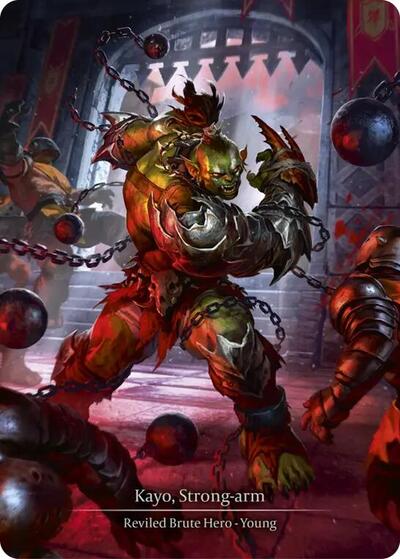 SUP Kayo Strong-arm (Marvel) Cold Foil