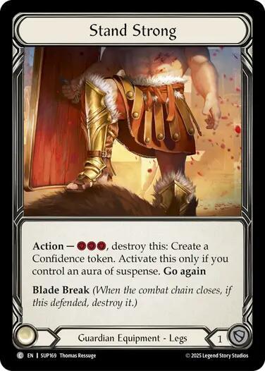 SUP Stand Strong Cold Foil