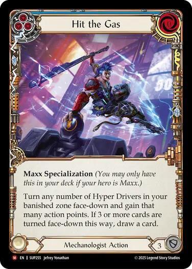 SUP Hit the Gas Rainbow Foil