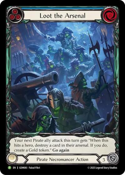 GEM Loot the Arsenal Rainbow Foil