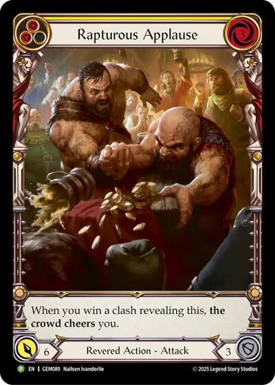 GEM Rapturous Applause Rainbow Foil