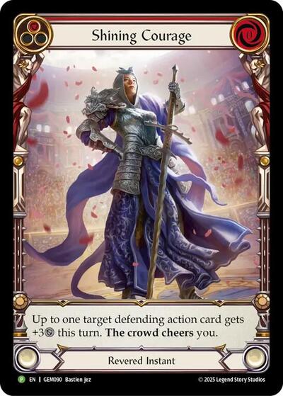 GEM Shining Courage Rainbow Foil