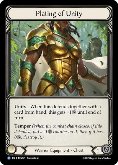 PEN Plating Of Unity Cold Foil