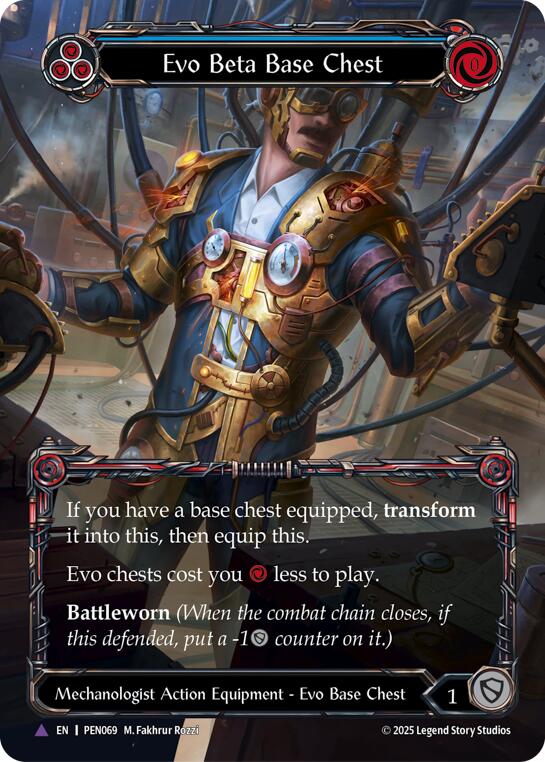 Evo Beta Base Chest (Blue) (Marvel)