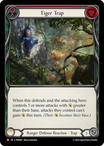 PEN Tiger Trap (Red)