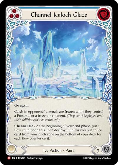 PEN Channel Iceloch Glaze (Blue)