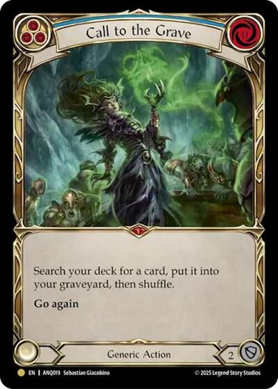 ANQ Call To The Grave (Blue) (ANQ019)