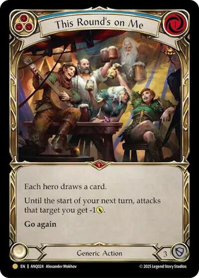 ANQ This Round's On Me (Blue) (ANQ024)