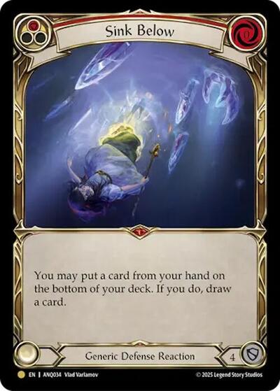 ANQ Sink Below (Red) (ANQ034)