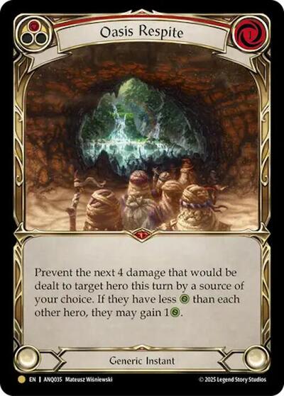 ANQ Oasis Respite (Red) (ANQ035)