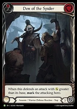 LGS Den of the Spider (Red) - LGS383 Rainbow Foil