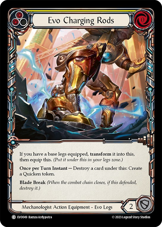 EVO Evo Charging Rods Cold Foil