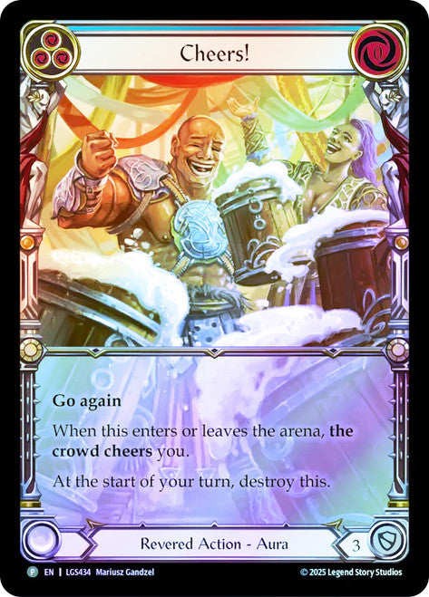 LGS Cheers! - LGS434 Cold Foil