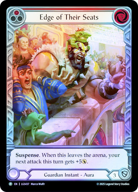 LGS Edge of Their Seats - LGS437 Cold Foil