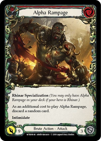 WTR Alpha Rampage Unlimited Edition